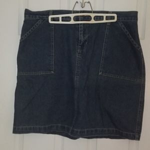 Denim Skirt Womans Size 16